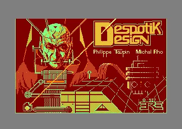 Despotik Design (UK,F,G) (1987) screen shot title